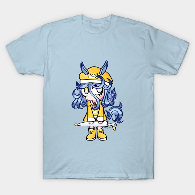 Horse Girl Rain Showers (April 2022) T-Shirt by _noniponi_